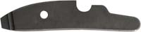 lock plate, 4.8 x 1.0", drilled & tapped